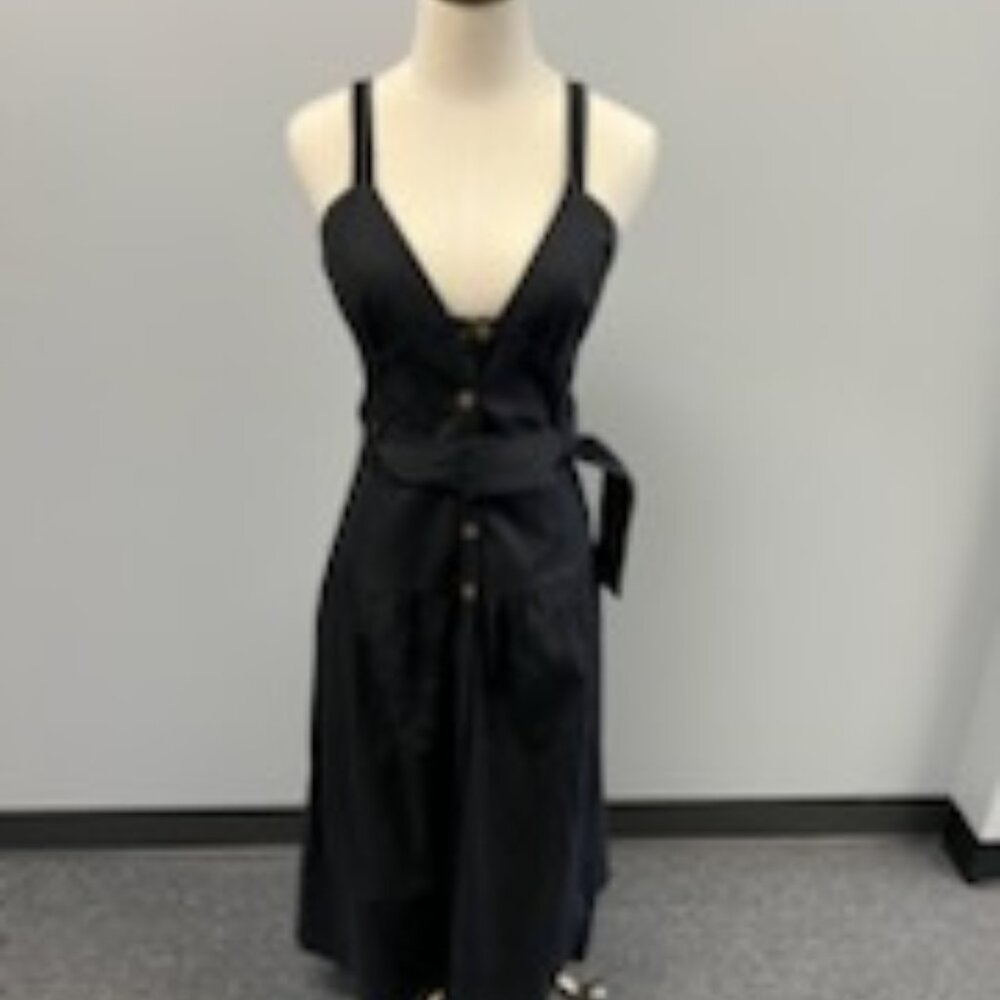 Reiss Vita Button Through Midi Dress